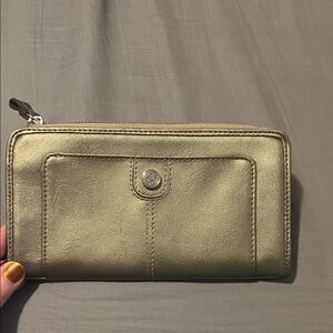 Gold/Pewter Women's Wallet